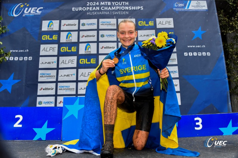 2024 UEC MTB Youth European Championships - Huskvarna - J?nk?ping (Sweden) 09/08/2024 - XCO Girls 14 - photo Tommaso Pelagalli/SprintCyclingAgency?2024